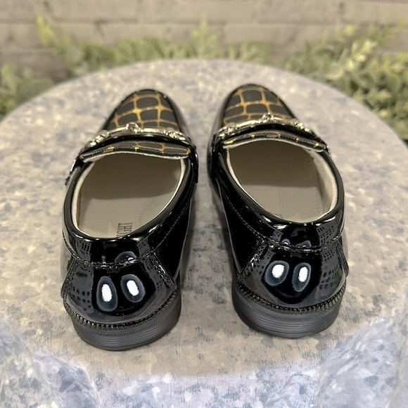 Just One Sight - Black Patent Round Toe Dress Bit Loafer Little Boys 8.5M🖤NWOT - Picture 6 of 9